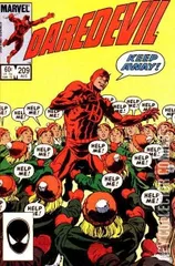 Cover for Daredevil #209