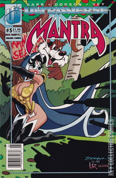 Variant Cover for Mantra #5