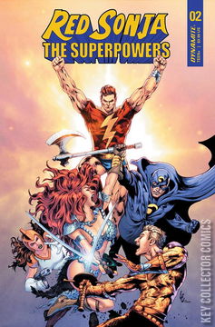 Variant Cover for Red Sonja: The Superpowers #2