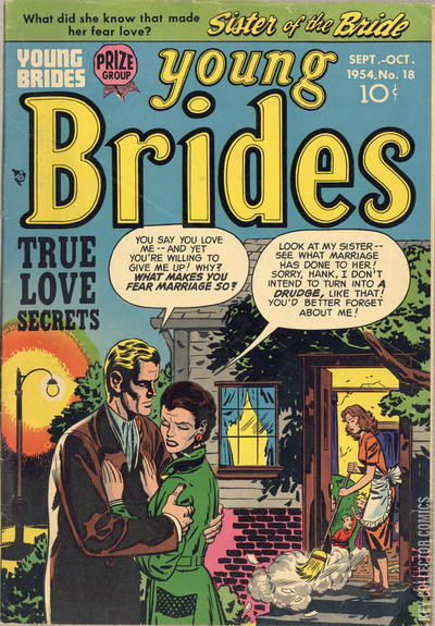 Cover art for Young Brides #18