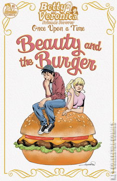 Variant Cover for Betty and Veronica: Friends Forever - Once Upon a Time Beauty and the Burger