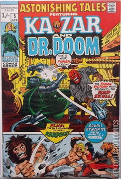 Variant Cover for Astonishing Tales #5