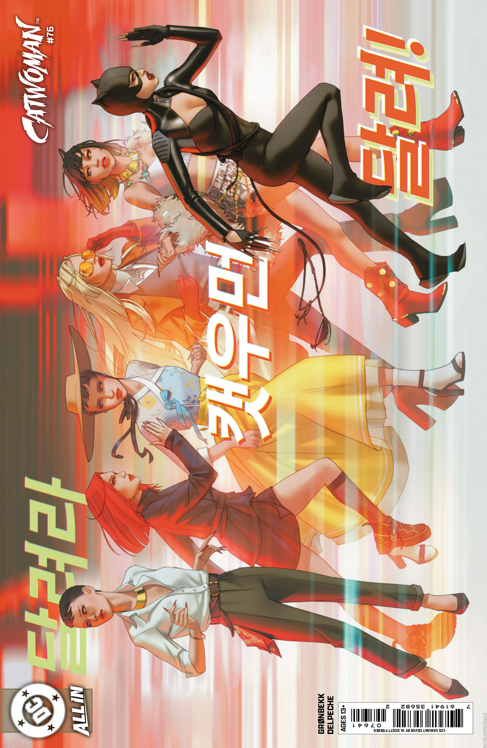 Variant Cover for Catwoman #76