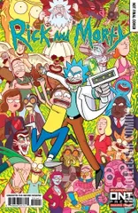 Variant Cover for Rick and Morty #100