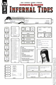 Variant Cover for Dungeons & Dragons: Infernal Tides #2