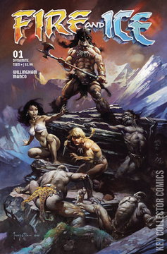 Variant Cover for Fire and Ice #1