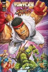 Variant Cover for Teenage Mutant Ninja Turtles vs. Street Fighter #4