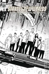 Variant Cover for Star Trek: Strange New Worlds - The Scorpius Run #5