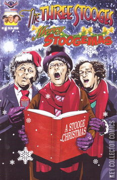 Variant Cover for The Three Stooges: Merry Stoogemas #1