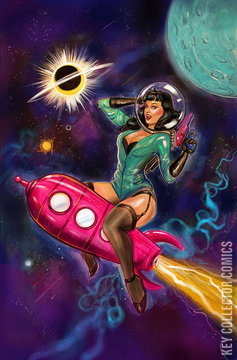 Variant Cover for Bettie Page: Alien Agenda #1