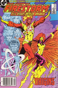 Variant Cover for Firestorm the Nuclear Man #22