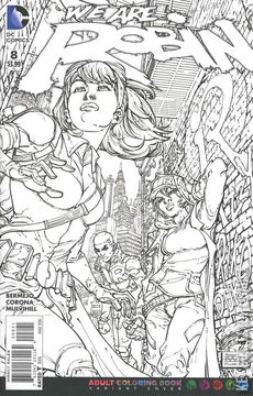 Variant Cover for We Are Robin #8