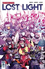 Cover for Transformers: Lost Light #25