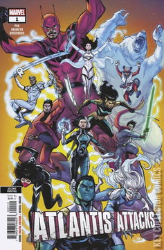 Variant Cover for Atlantis Attacks #1