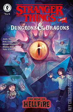 Variant Cover for Stranger Things / Dungeons & Dragons - Rise of Hellfire #3