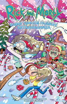 Variant Cover for Rick & Morty Super Special: Holiday Extravaganza #1