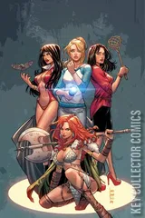 Variant Cover for Red Sonja and Vampirella Meet Betty and Veronica #3