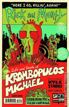 Variant Cover for Rick and Morty #34