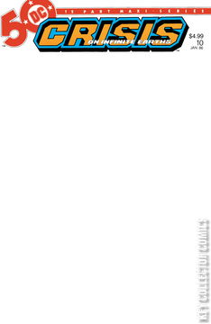 Variant Cover for Crisis on Infinite Earths #10