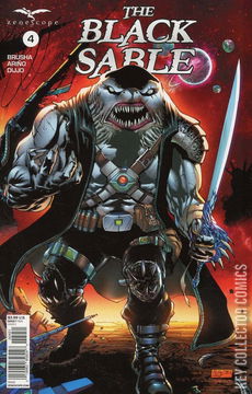 Variant Cover for The Black Sable #4