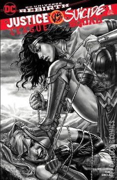 Variant Cover for Justice League vs. Suicide Squad #1