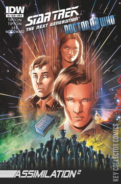 Variant Cover for Star Trek: The Next Generation / Doctor Who - Assimilation2 #3