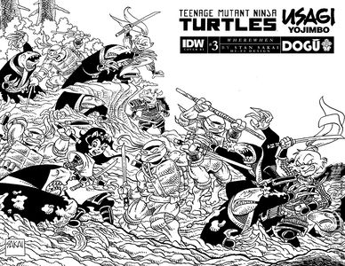 Teenage Mutant Ninja Turtles / Usagi Yojimbo: WhereWhen #3 