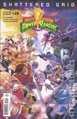 Cover for Mighty Morphin Power Rangers #28