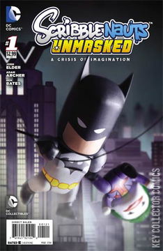Variant Cover for Scribblenauts Unmasked: A Crisis of Imagination #1