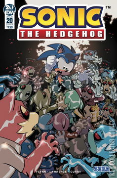 Variant Cover for Sonic the Hedgehog #20
