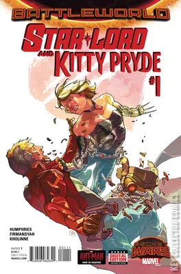 Star-Lord and Kitty Pryde