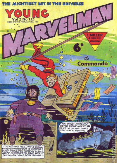 Cover art for Young Marvelman #132 