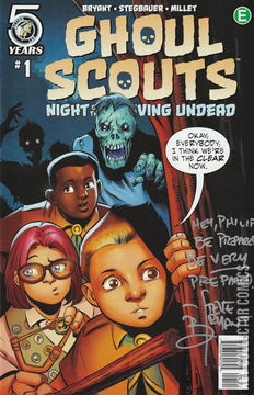 Variant Cover for Ghoul Scouts: Night of the Unliving Undead #1