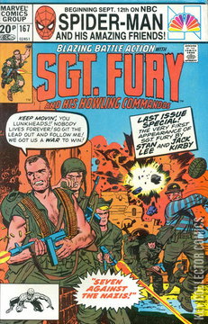 Variant Cover for Sgt. Fury and His Howling Commandos #167