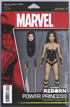 Variant Cover for Heroes Reborn #2