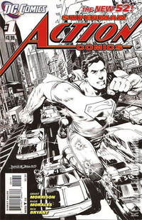 Variant Cover for Action Comics #1