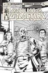 Variant Cover for Battlestar Galactica Classic #3