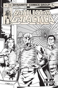 Variant Cover for Battlestar Galactica Classic #3
