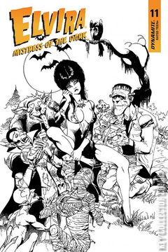 Variant Cover for Elvira: Mistress of the Dark #11