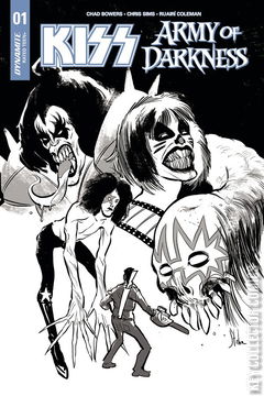 Variant Cover for KISS / Army of Darkness #1