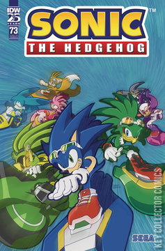 Variant Cover for Sonic the Hedgehog #73