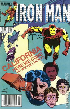 Variant Cover for Iron Man #184