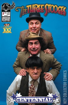 Variant Cover for Three Stooges: 100th Centennial #1