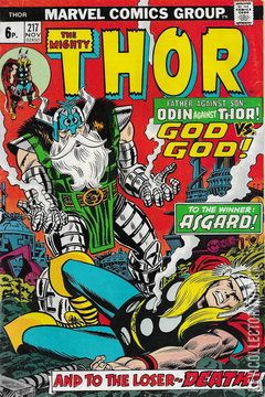 Variant Cover for Thor #217