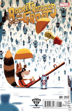 Variant Cover for Rocket Raccoon and Groot #1