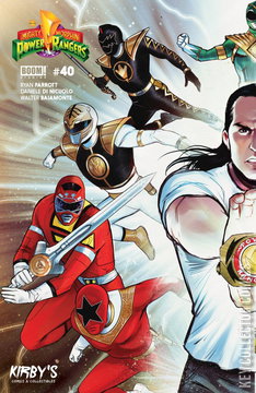 Variant Cover for Mighty Morphin Power Rangers #40