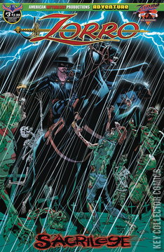 Variant Cover for Zorro Sacrilege #3