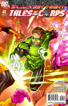 Variant Cover for Blackest Night: Tales of the Corps #2