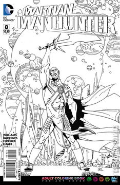 Variant Cover for Martian Manhunter #8