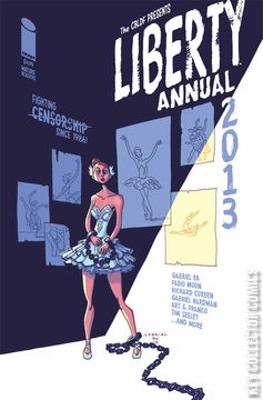 Variant Cover for CBLDF Presents Liberty Annual #2013